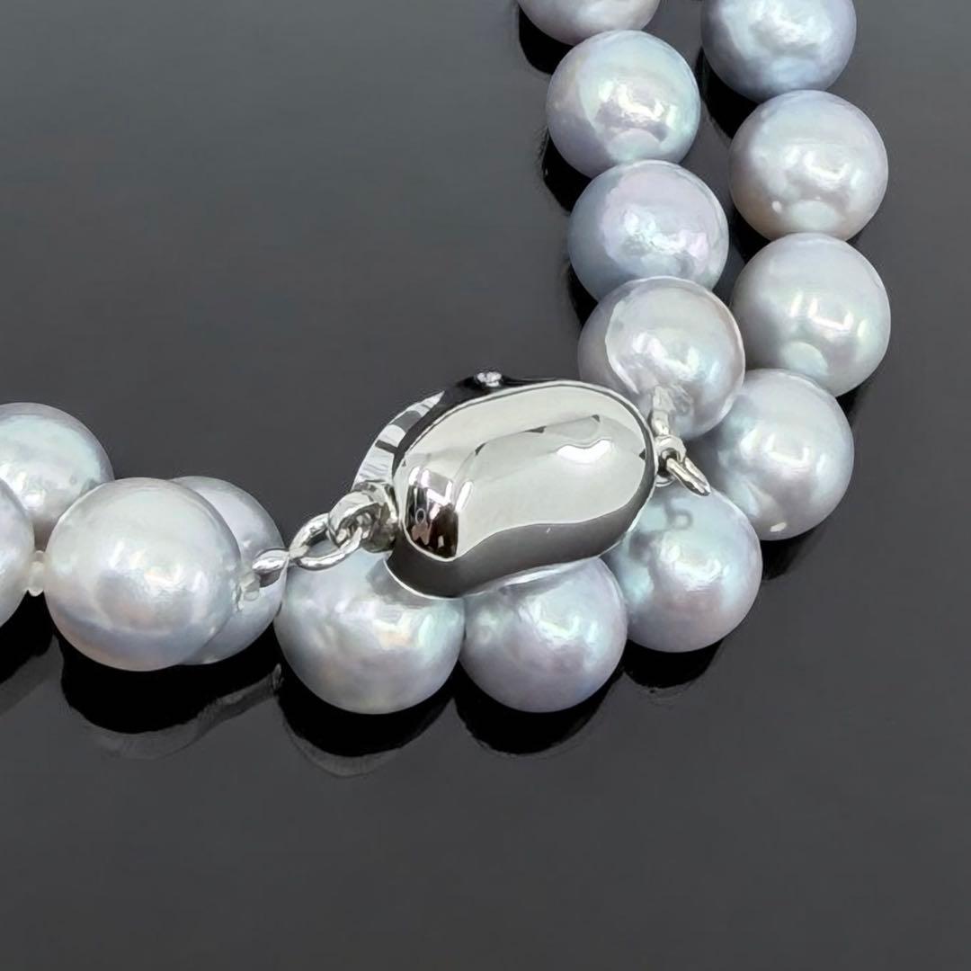 【最高峰】アコヤ　パール　本真珠　ネックレス　大珠　8.5mm