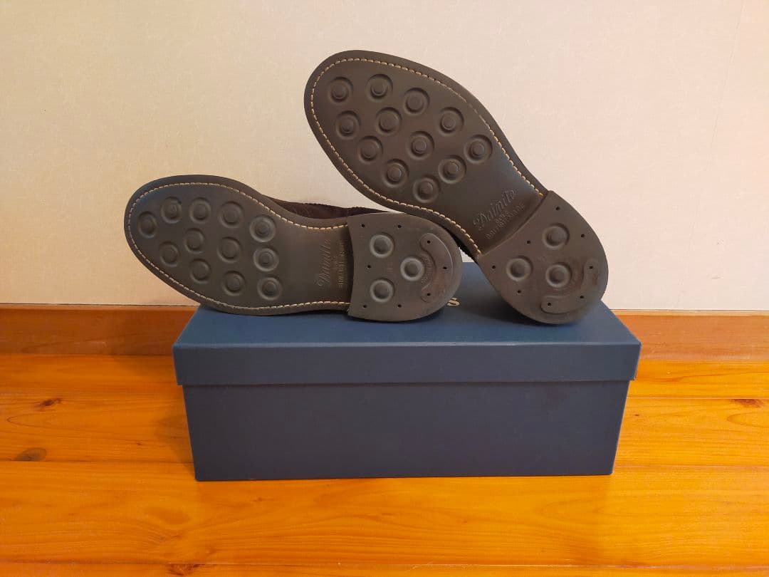 Tricker's バートン　スエードウィングチップ　7-5