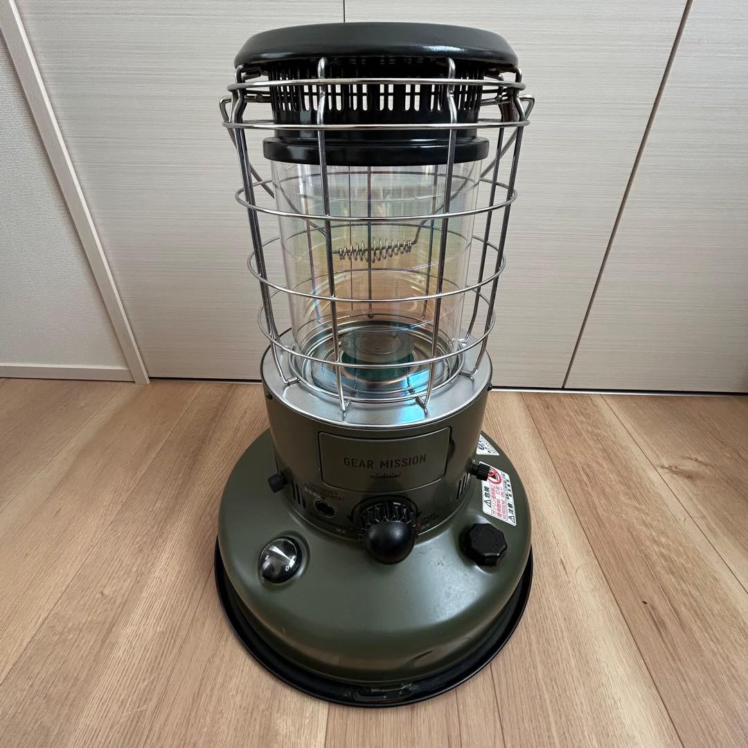 トヨトミ ギアミッション 石油ストーブ RR-GE25 キャンプ レインボー