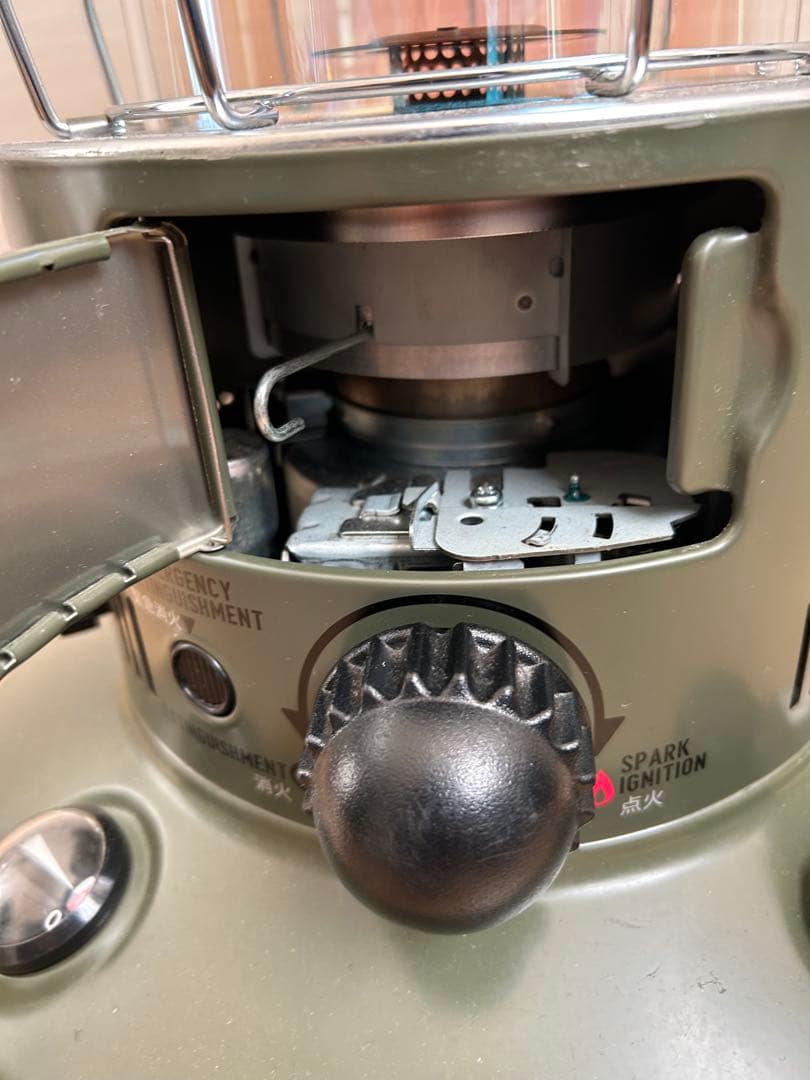 トヨトミ ギアミッション 石油ストーブ RR-GE25 キャンプ レインボー