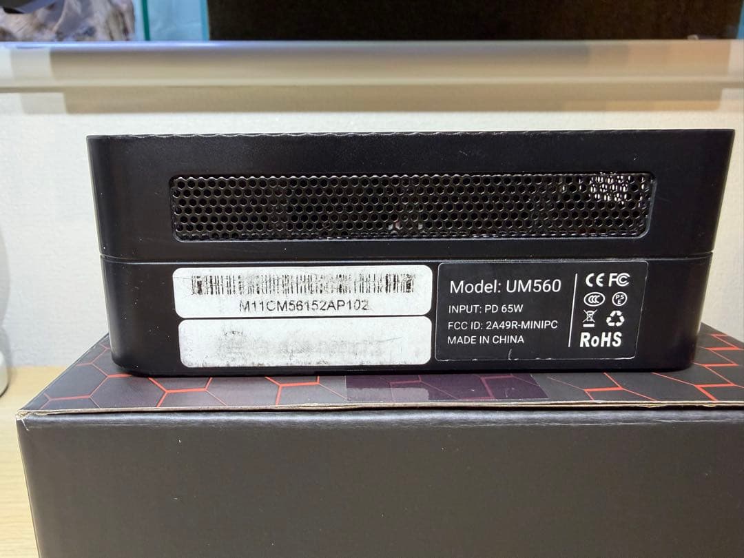 UM560 Ryzen 5 5625U／16GB ／512GB+128GB