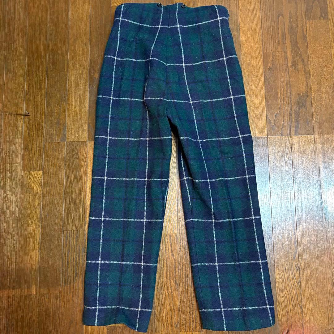 40's 50's スコットランド軍 セレモニーパンツ ブラックウォッチ