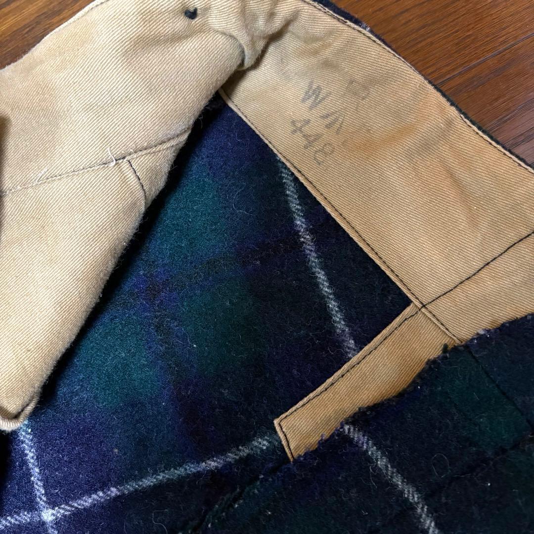 40's 50's スコットランド軍 セレモニーパンツ ブラックウォッチ