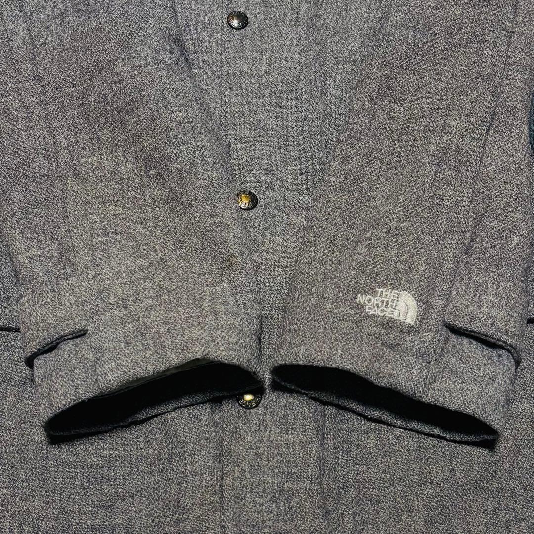 極希少 80's THE NORTH FACE ウール ハーフコート USA製