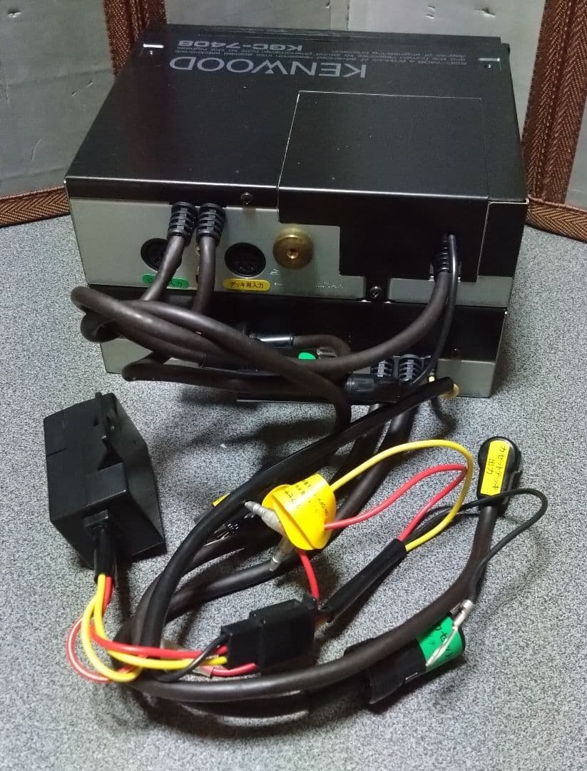 [動作未確認]　KENWOOD　カセットデッキ＆グラフィックイコライザー