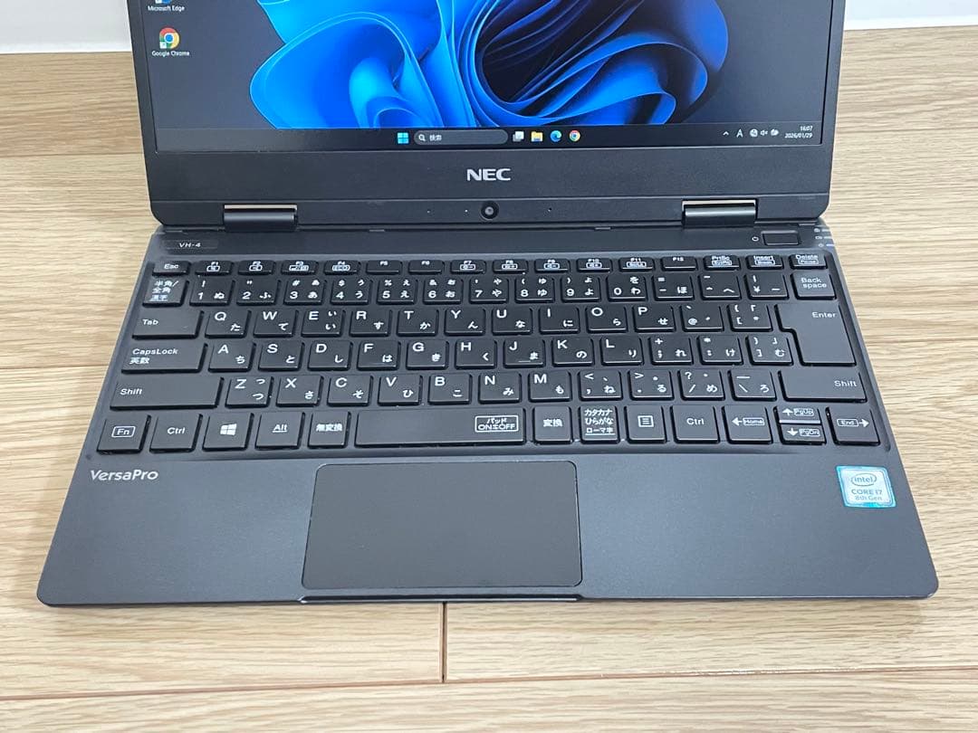 Windowsノート本体 NEC VersaPro FHD Core i7-8500Y 8GB SSD