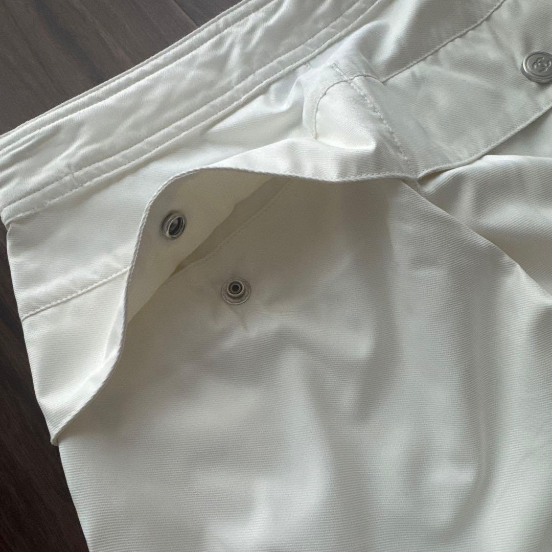 CHANEL スポーツライン　ホワイト カーゴパンツ　36