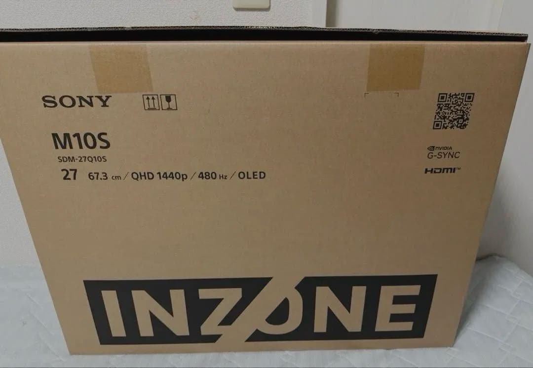 SONY INZONE M10S 27インチ 480Hz モニター