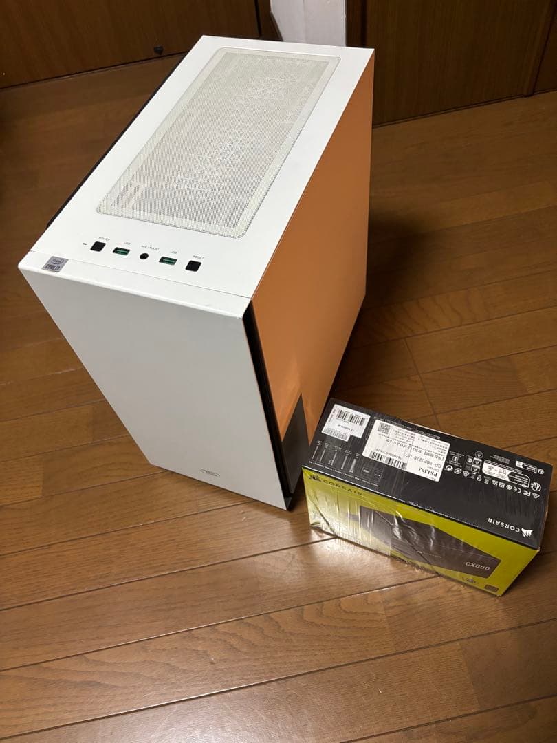 PCケース(自作PC用) deepcool macube 110 Corsair CX650