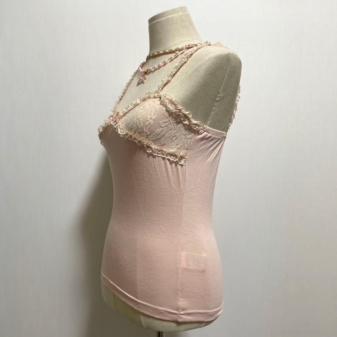 LIZ LISA リズリサ 装飾 キャミソール リボン レース