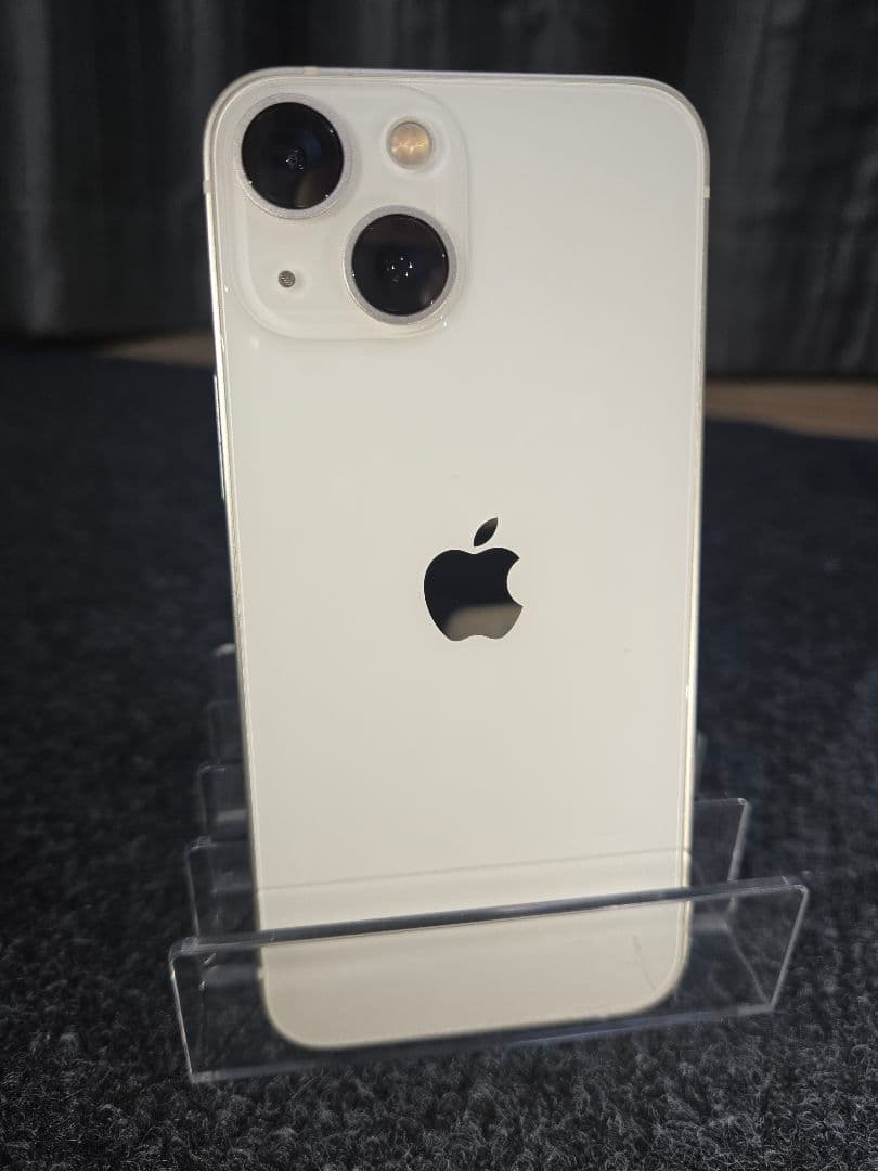 【超美品】iPhone 13mini　スターライト 128GBバッテリー100%