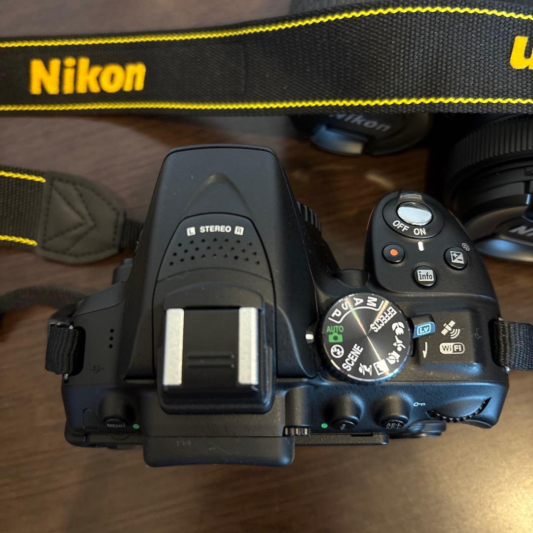 Nikon D5300 ショット数95枚！デジタル一眼レフカメラ レンズ2本付き