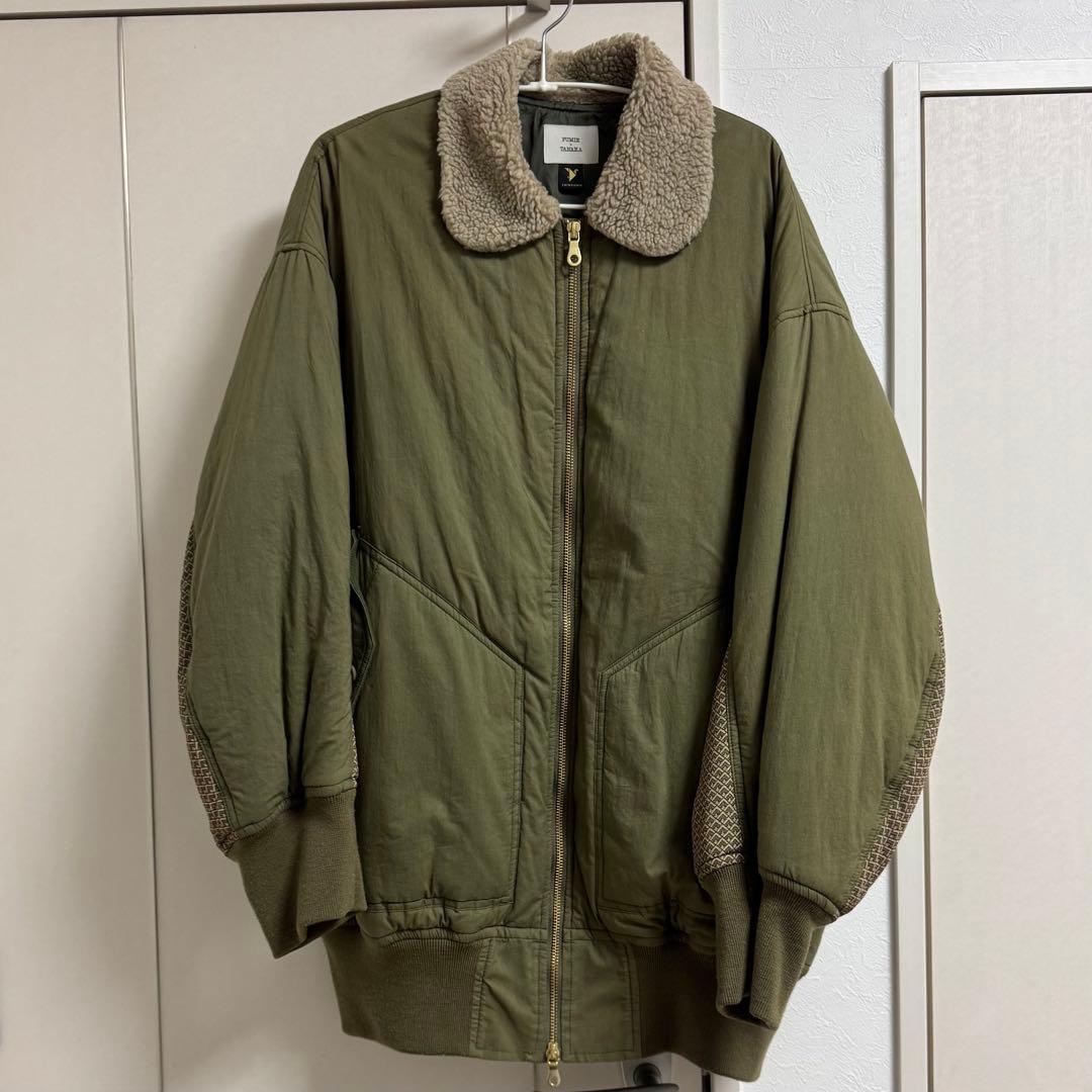 FUMIE TANAKA MA-1 中綿ブルゾン サイズ2