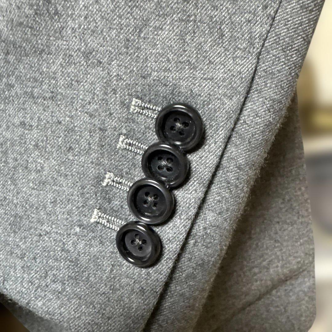 ラルディーニ 46 セットアップ スーツ 現行タグ 新ロゴ タグ グレー