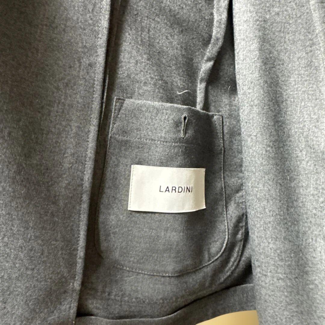 ラルディーニ 46 セットアップ スーツ 現行タグ 新ロゴ タグ グレー