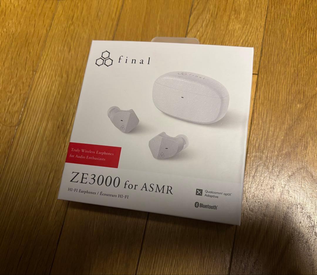 【極美品】 final ZE3000 for ASMR 完全ワイヤレスイヤフォン