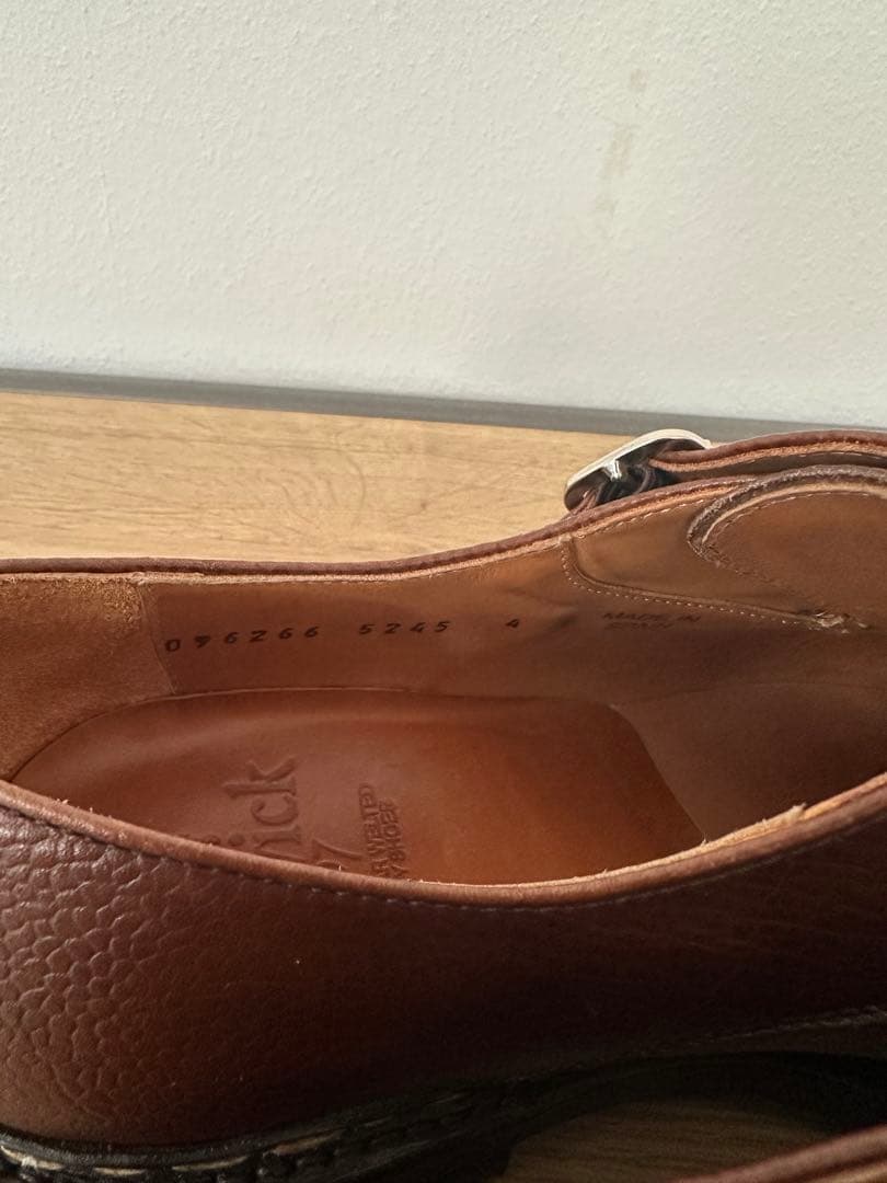 バーウィッグ ダブルモンクストラップ