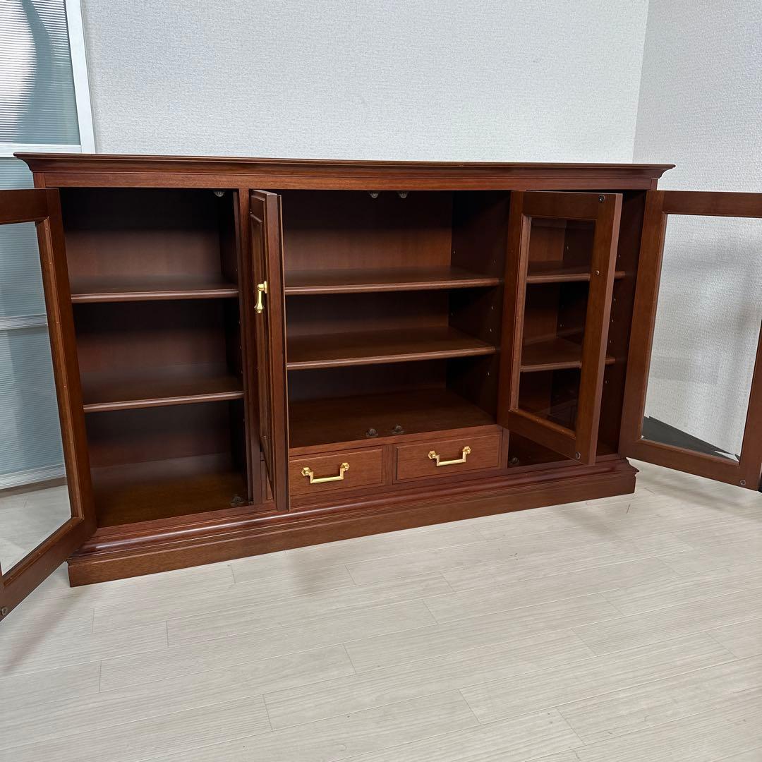 マルニ 地中海 サイドボード アンティーク調 キャビネット リビングボードi1※