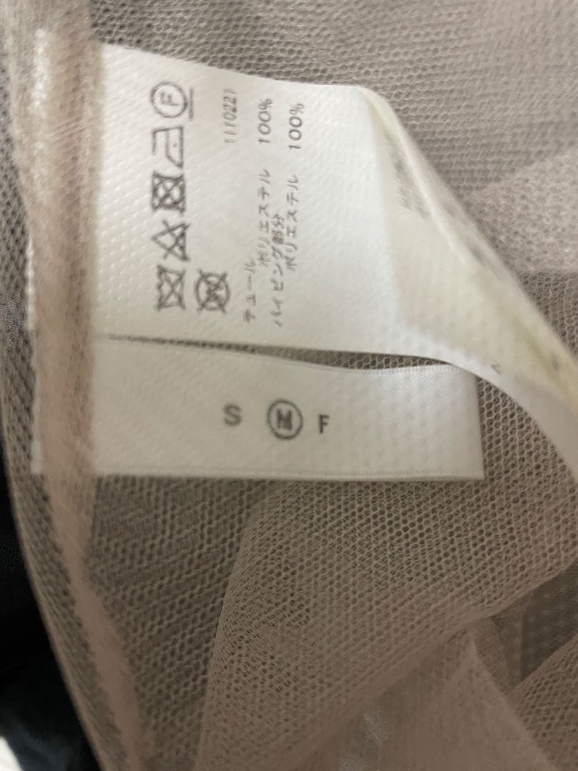 ワンピース AMERI MANY WAY TULLE VEIL DRESS