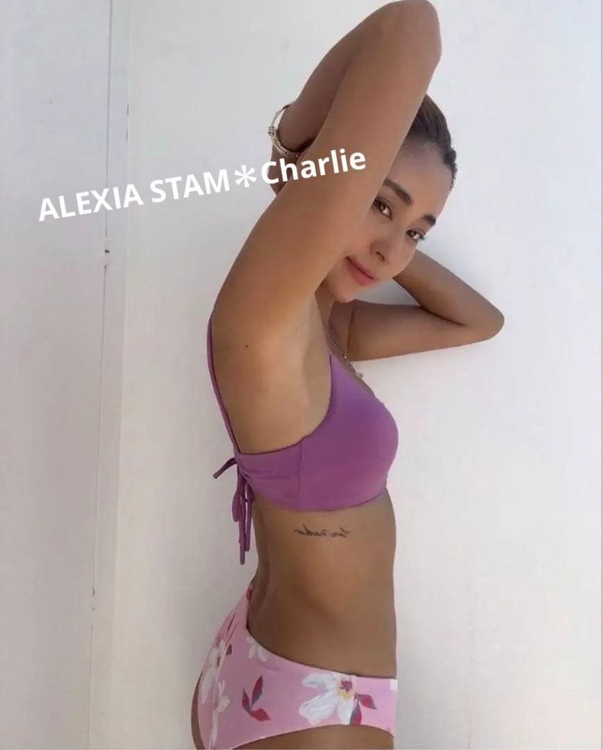 美品◎＊ALEXIA STAM＊Charlie＊チャーリー＊Mサイズ＊ピンク