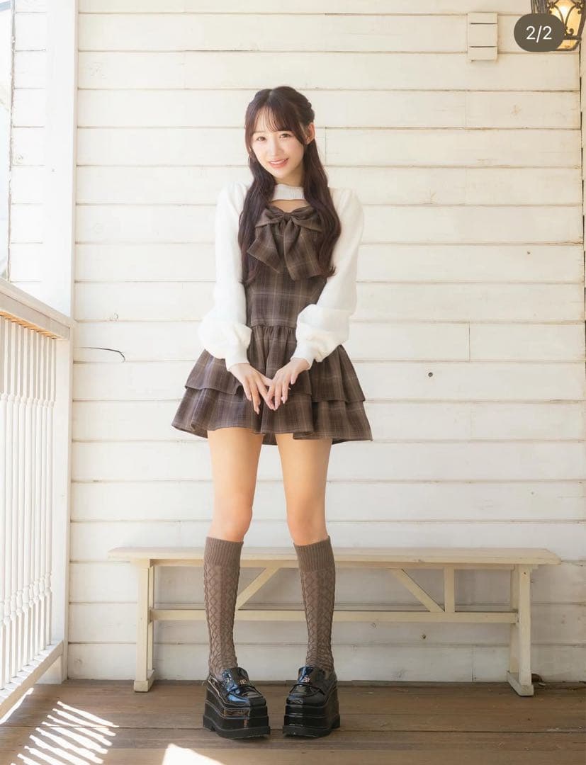 リボンボレロOP Evelyn 音嶋莉沙 着用 ワンピース 完売