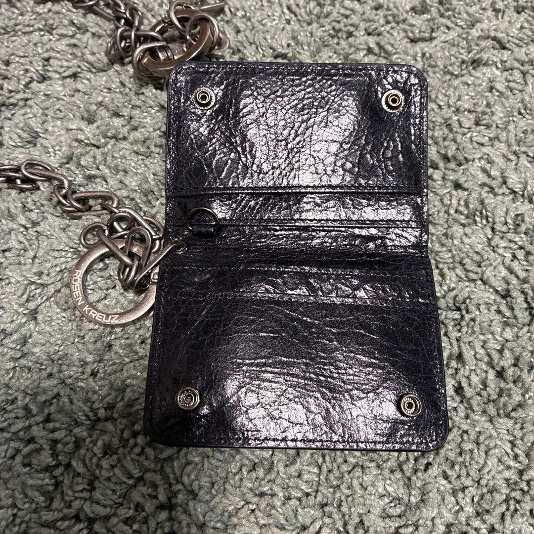 Rosen Kreuz ウォレットチェーン ケース カードケース