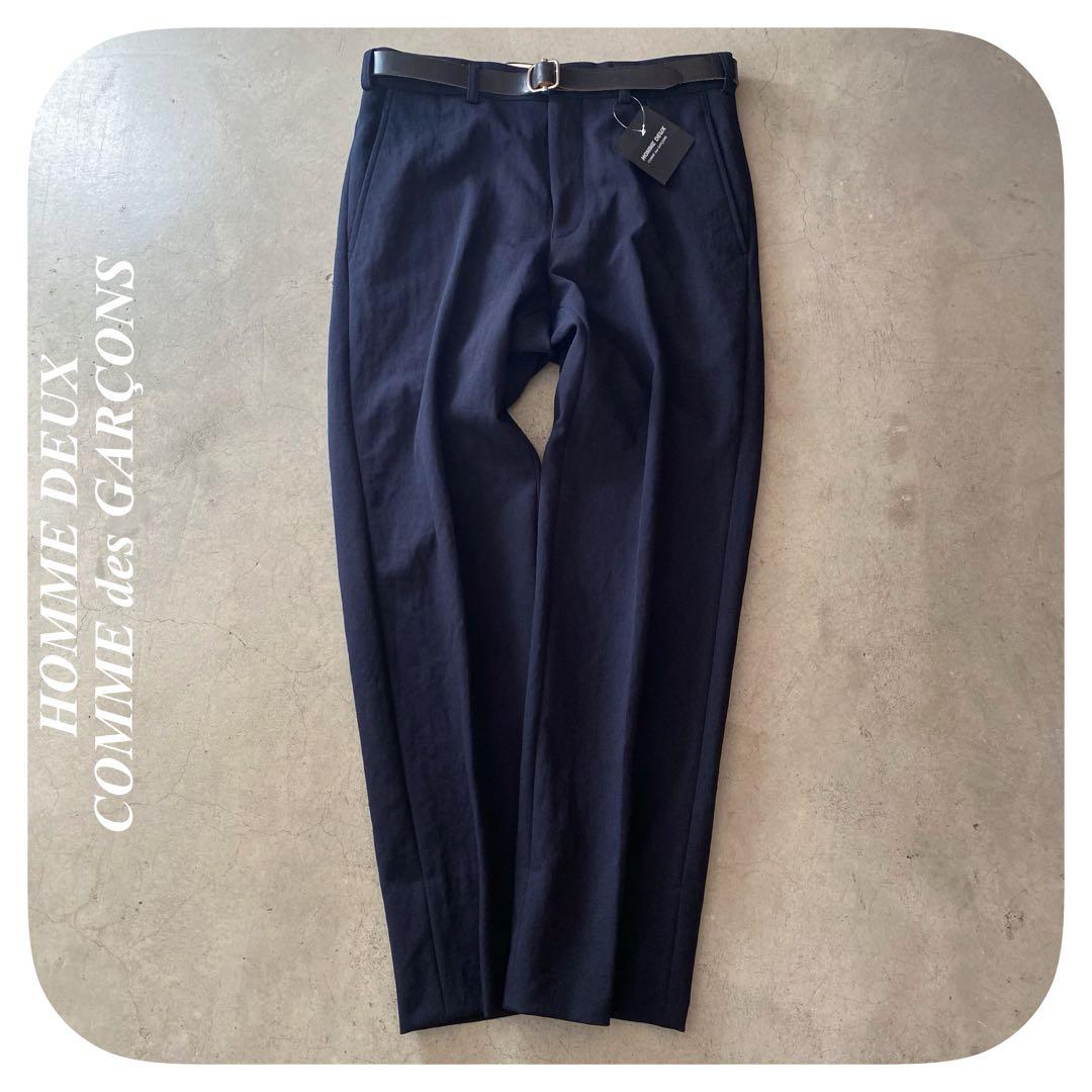 コムデギャルソンオムドゥ HOMME DEUX センタープレス スラックス