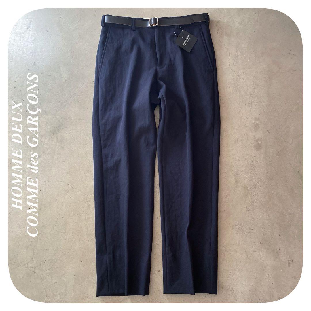 コムデギャルソンオムドゥ HOMME DEUX センタープレス スラックス