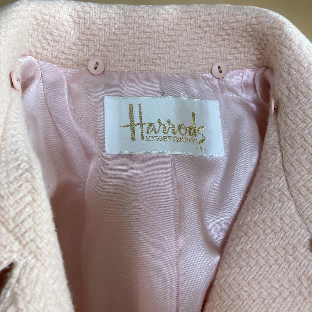 ハロッズ　フォックスファーウールコート