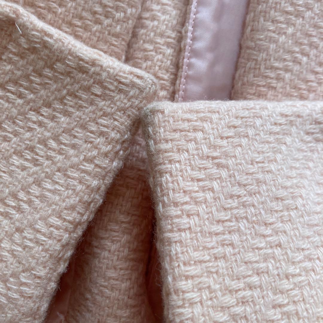 ハロッズ　フォックスファーウールコート