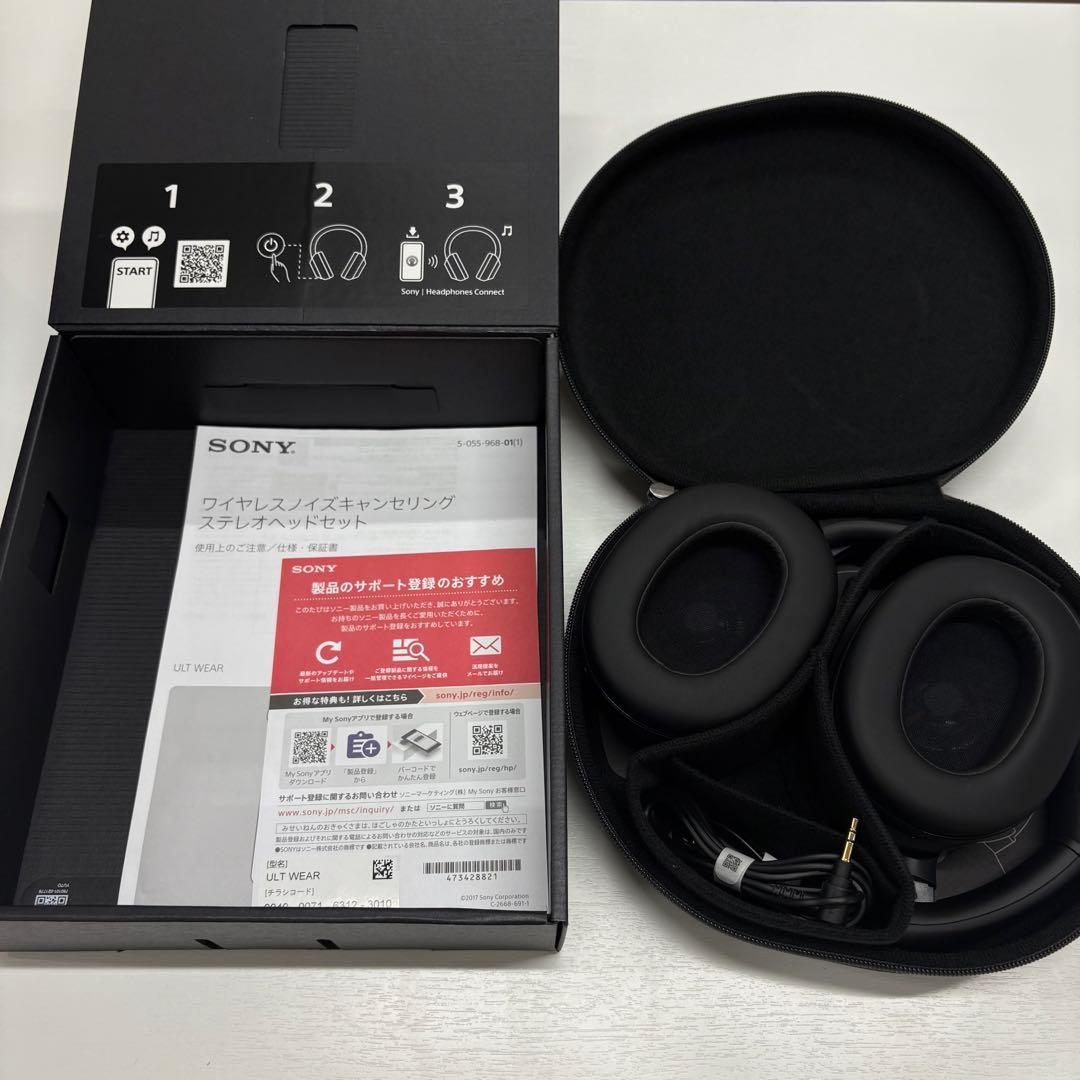 ◎未使用品 SONY ULT WEAR ブラック