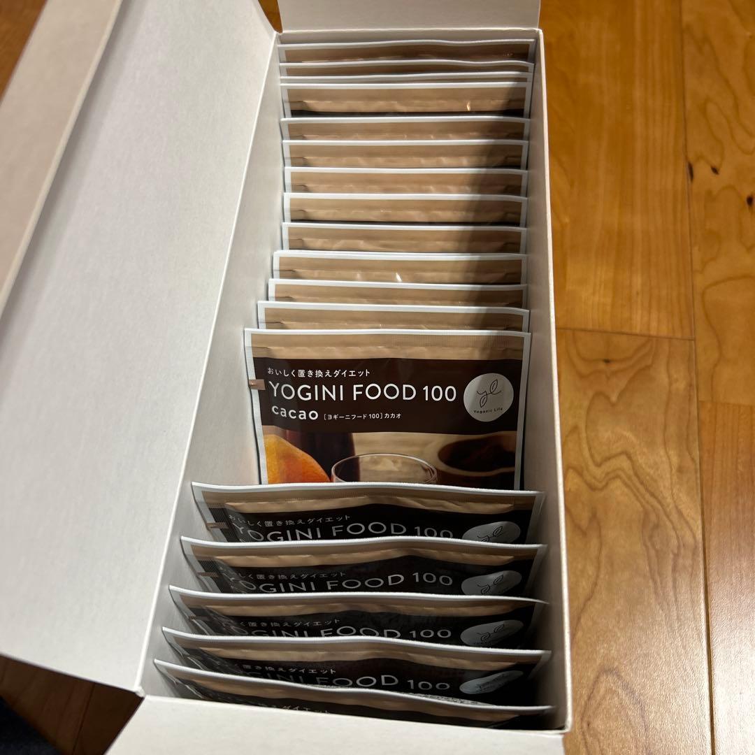 ホットヨガLAVA YOGINI FOOD 100 cacao 19袋