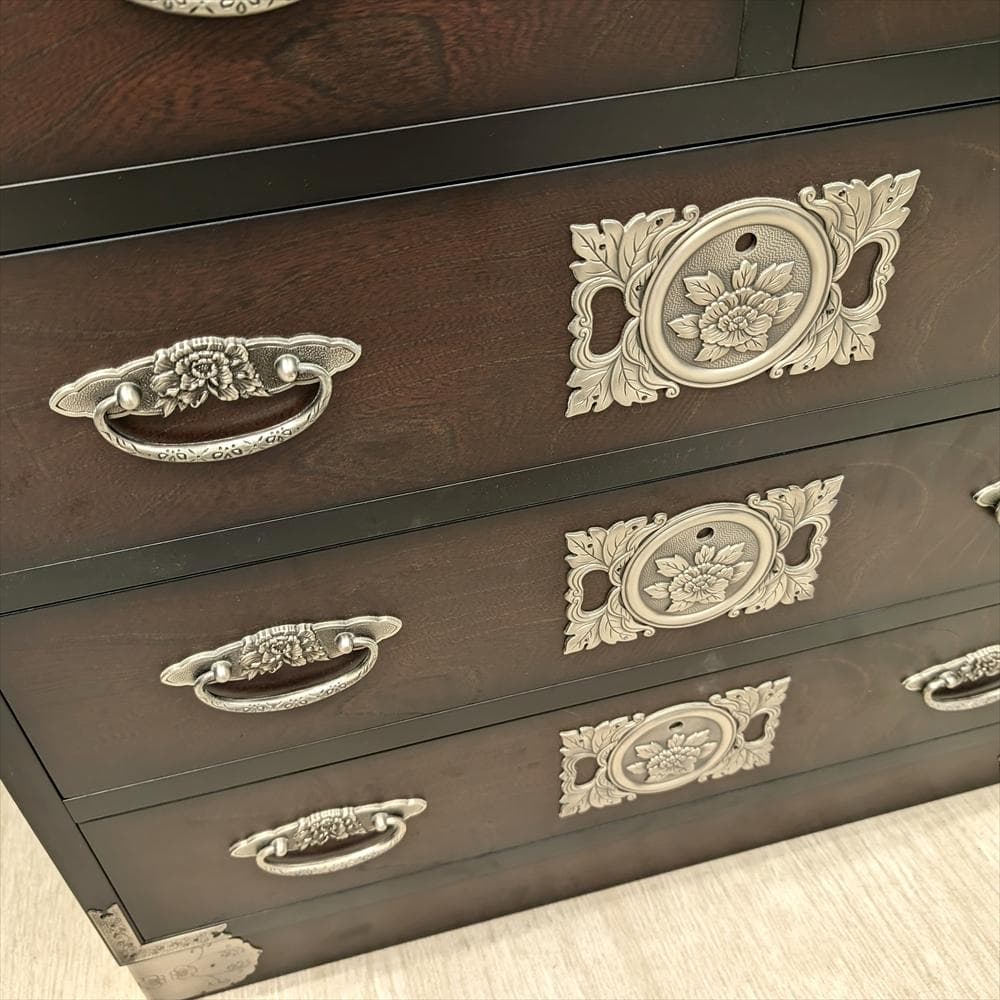 美品　三丸家具工芸　大川家具　欅 ケヤキ　整理箪笥　タンス　箪笥　チェスト