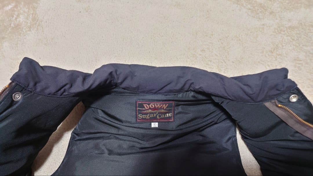 シュガーケーン ダウンベスト Sサイズ