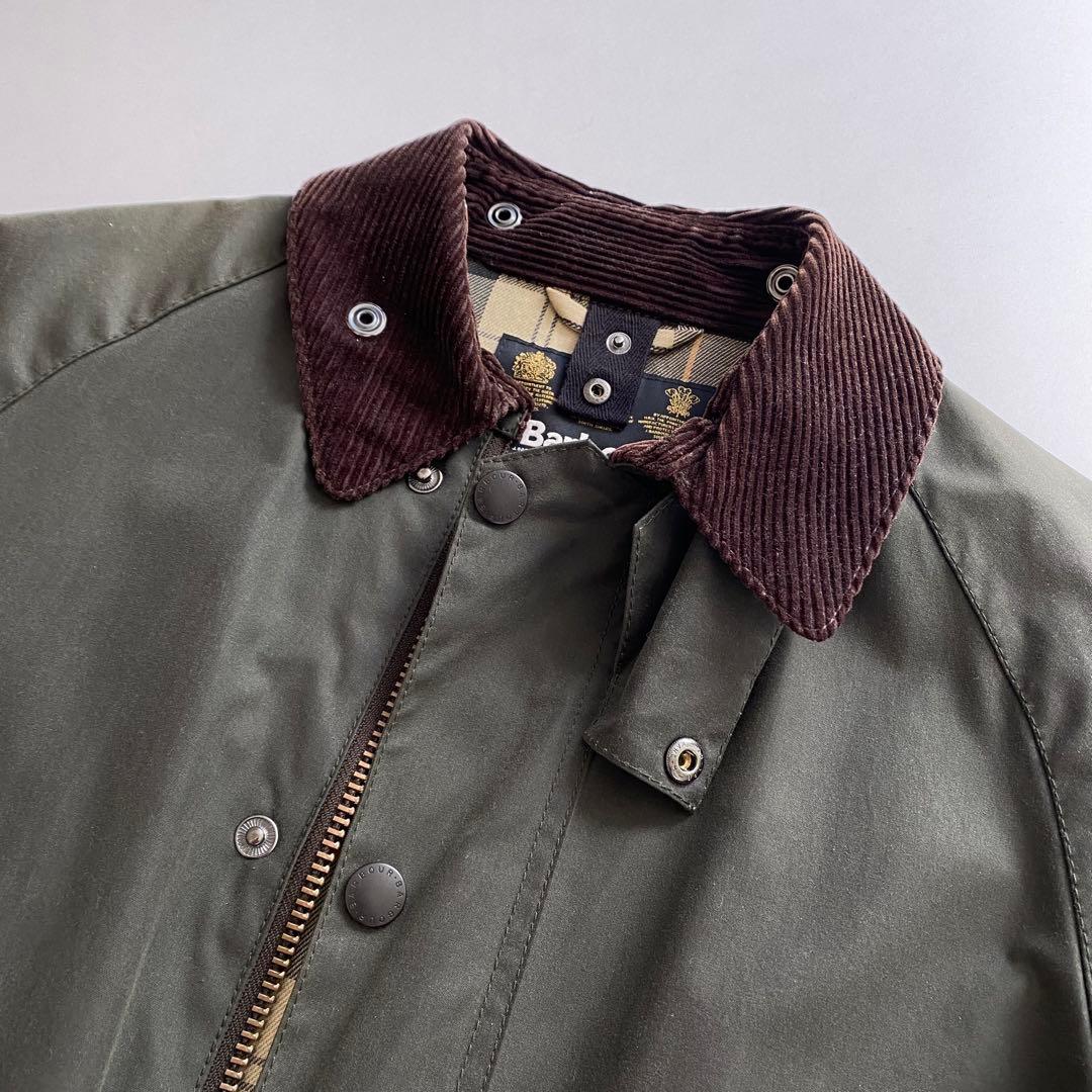 イギリス製 Barbour SL BEDALE 36 セージ ビデイル オイルド
