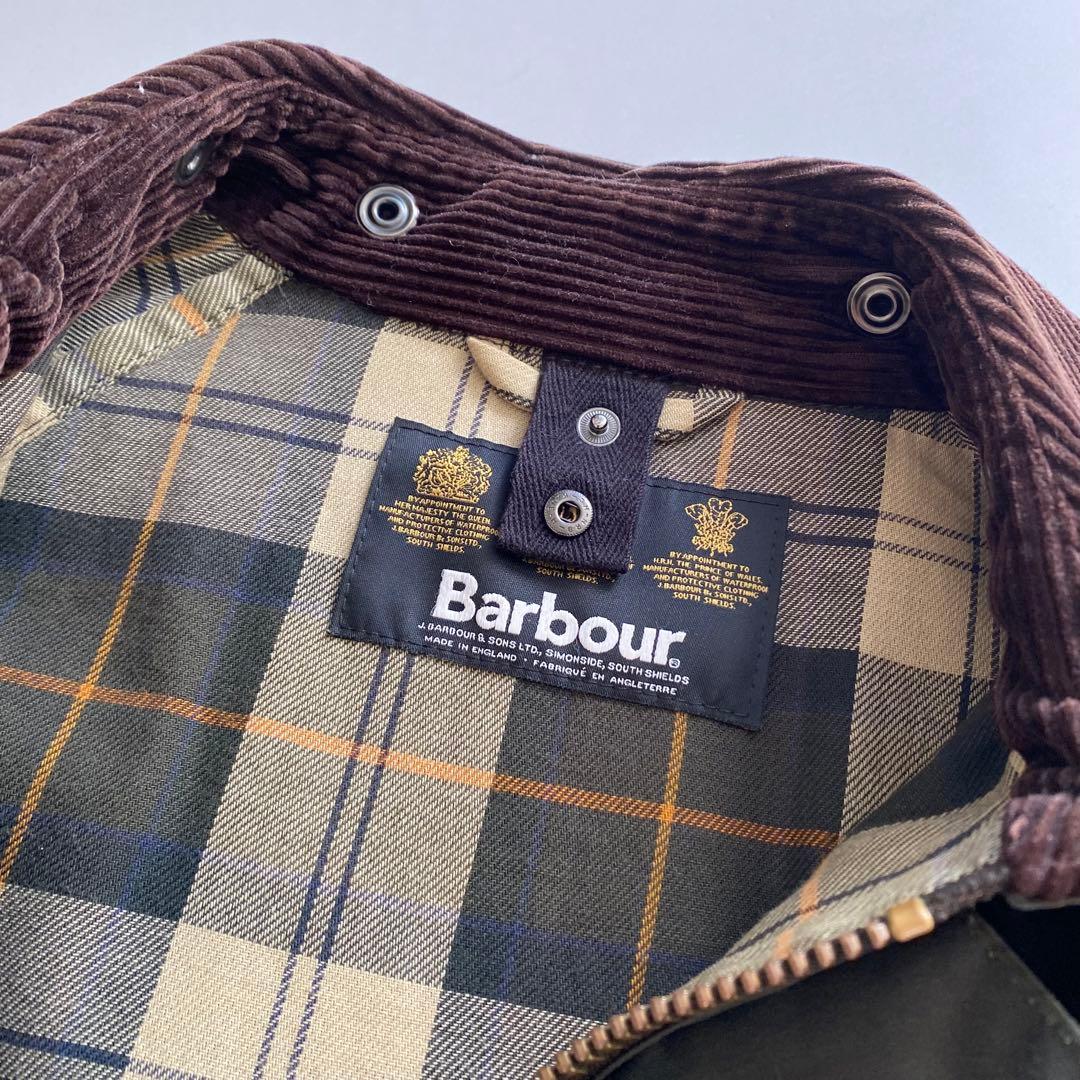イギリス製 Barbour SL BEDALE 36 セージ ビデイル オイルド