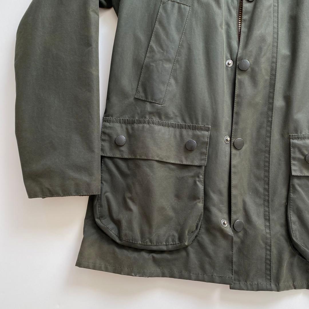 イギリス製 Barbour SL BEDALE 36 セージ ビデイル オイルド