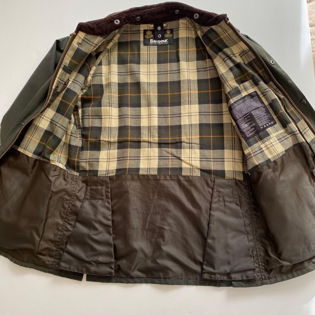 イギリス製 Barbour SL BEDALE 36 セージ ビデイル オイルド