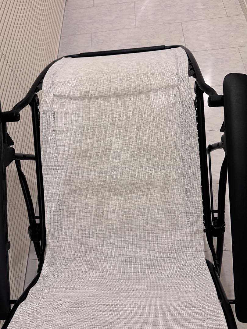 美品　lafuma ラフマ リクライニングチェアFUTURA CLBATDUO