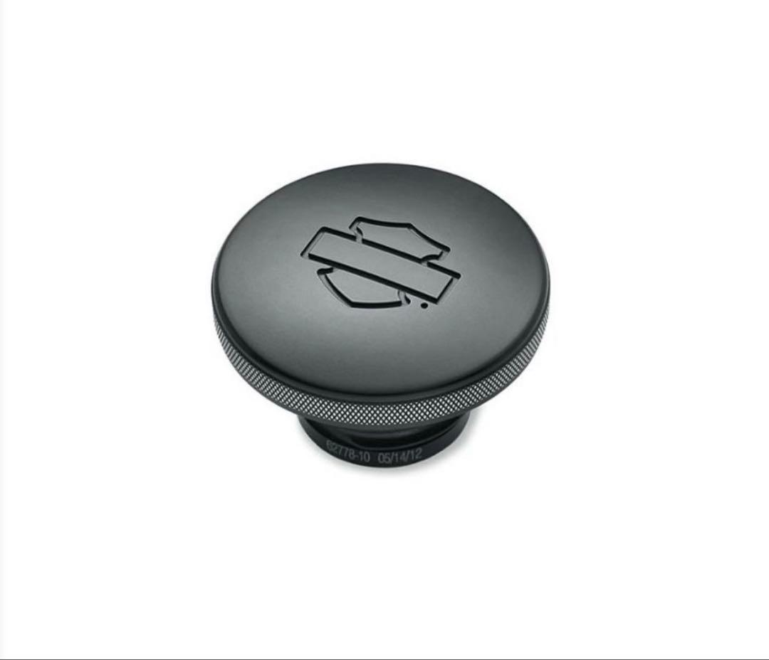 【純正】ハーレーダイヤモンドブラック　タンクキャップ