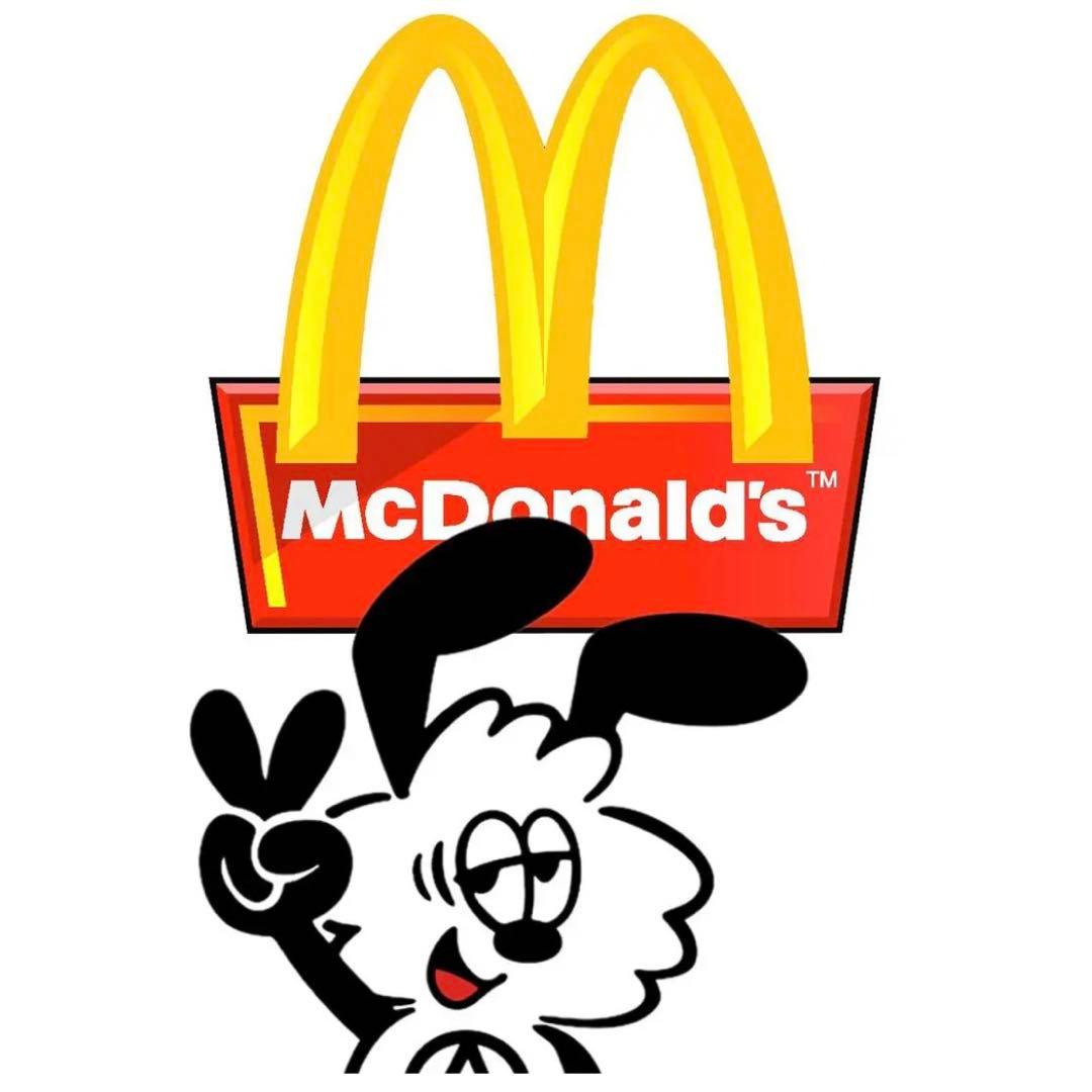 VERDY McDonald マクドナルド コラボ ピンバッジ　海外限定  新品