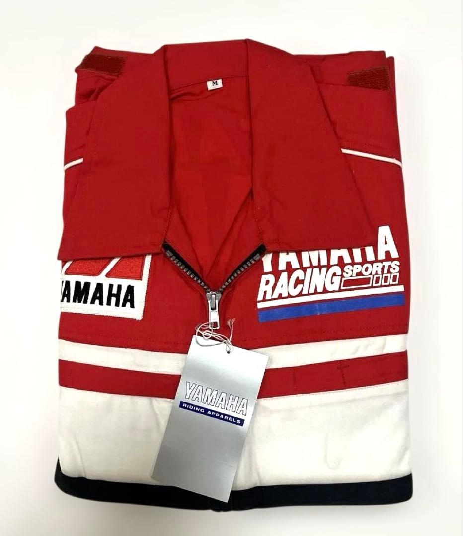 TEAM YAMAHA メカニックスーツ ヤマハ ツナギ 作業着 長袖