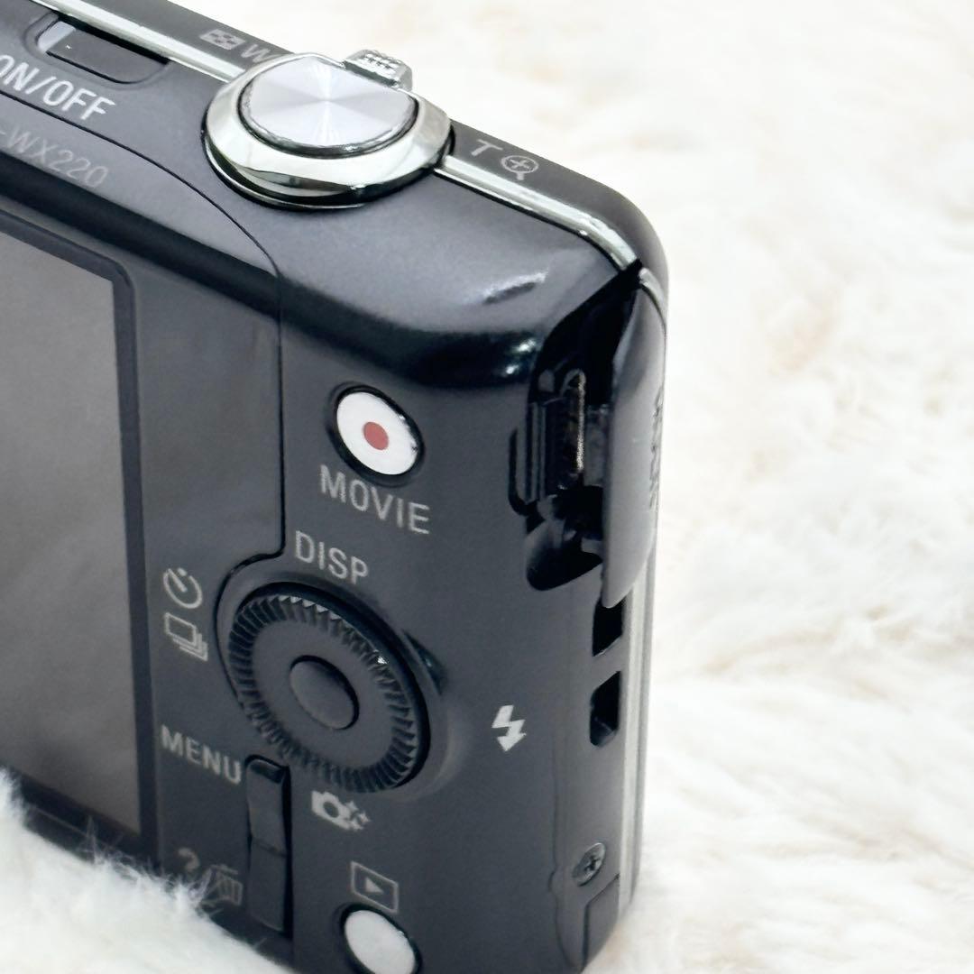 動作⭕️ 実写美⭕️ Sony Cyber-Shot DSC-WX220 ブラック