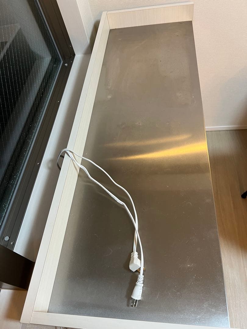 両面使える間仕切りカウンター (KM01CT120 ホワイト)