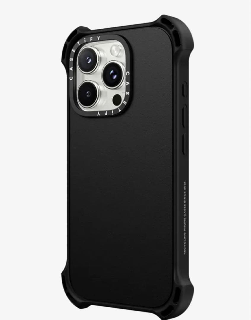 ケースティファイ　マットブラックケース　16プロマックスケース