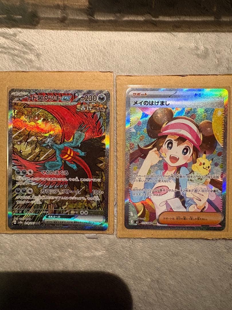 ポケモンカード メイのはげましSAR等