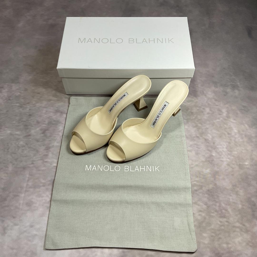 【大特価】マノロ ブラニク JADARONA ミュール（サイズ36:23cm）
