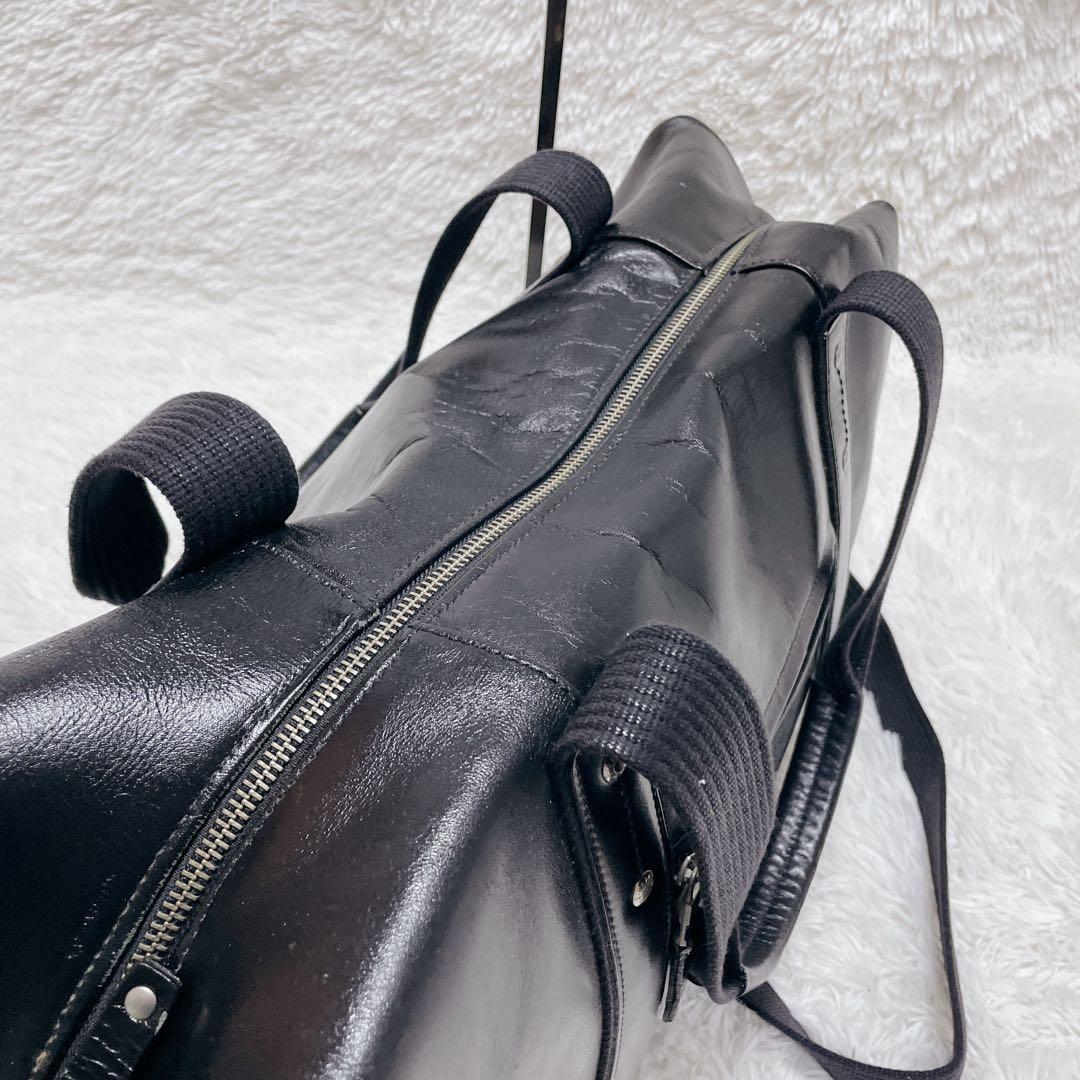 ウルティマトウキョウ× エース　ボストンバッグ　ツーウェイ　金具　ブラック