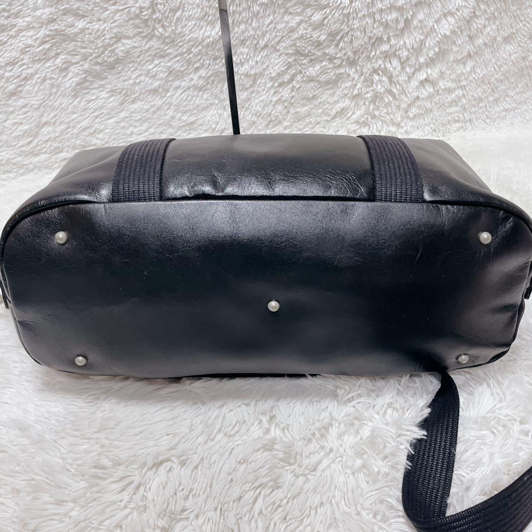 ウルティマトウキョウ× エース　ボストンバッグ　ツーウェイ　金具　ブラック