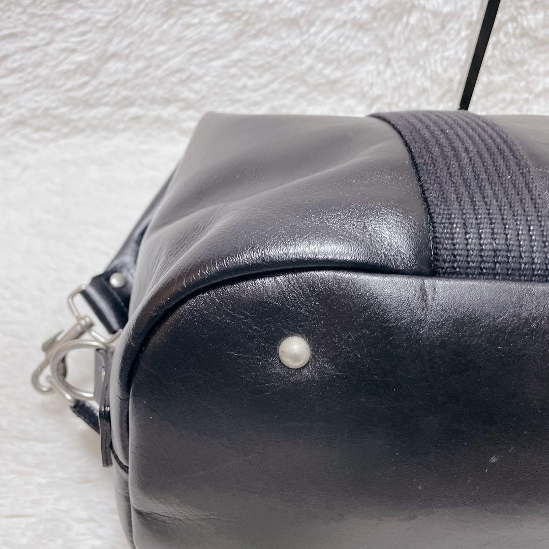 ウルティマトウキョウ× エース　ボストンバッグ　ツーウェイ　金具　ブラック